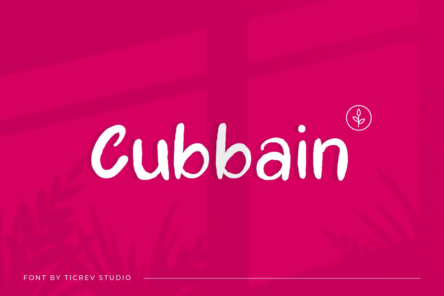 Cubbain Font