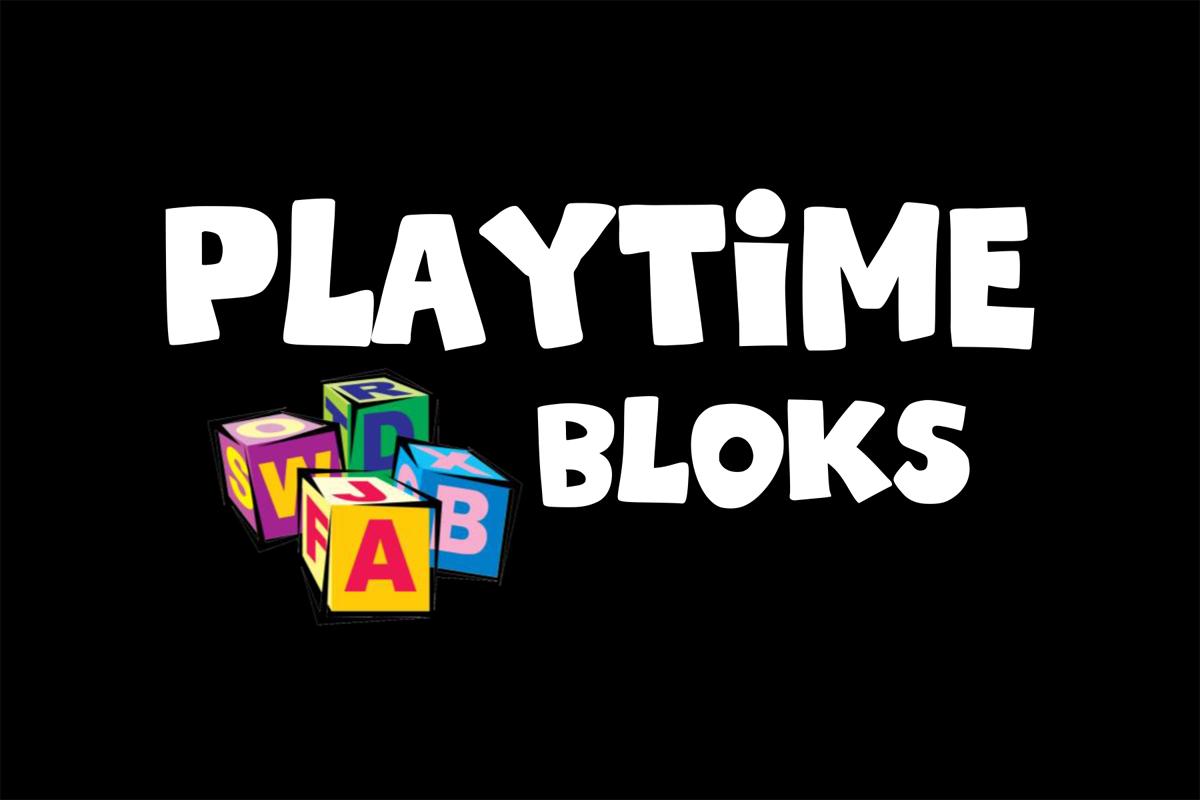 K26 Playtime Bloks Font