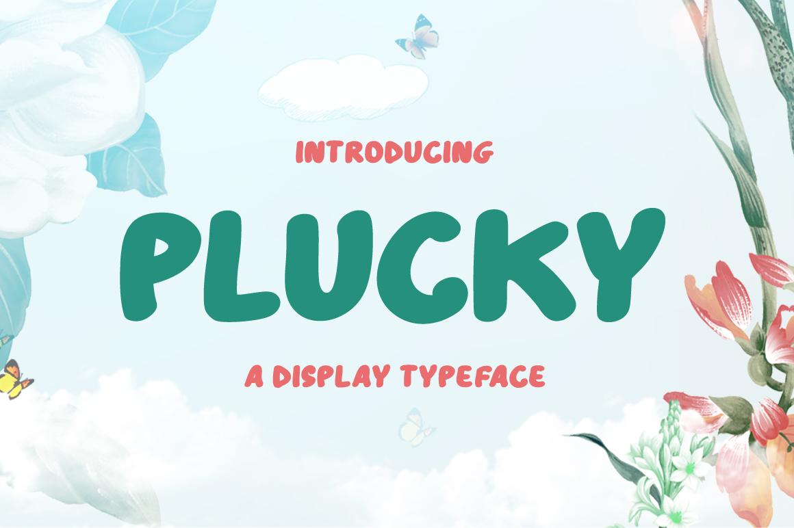 Plucky Font