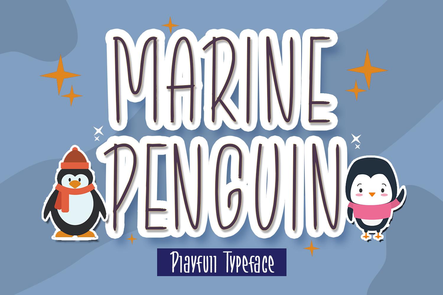Marine Penguin Font