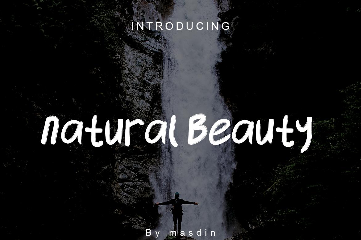 Natural Beauty Font
