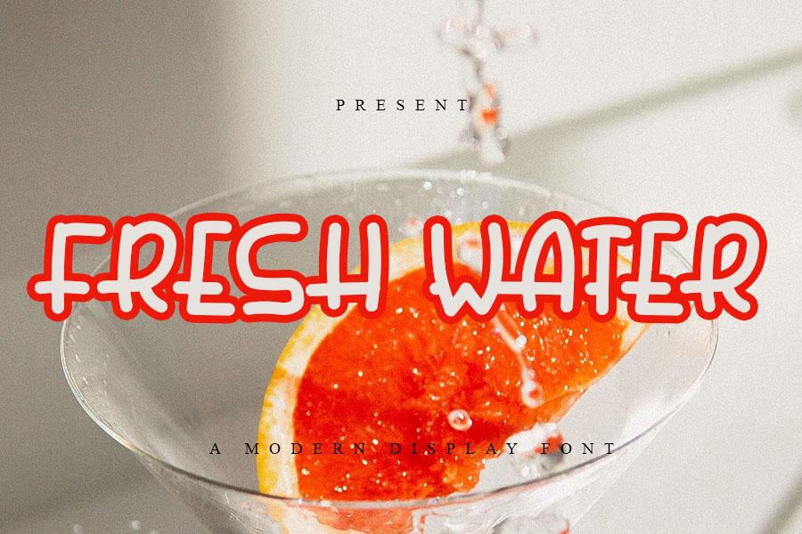 Fresh Water Font