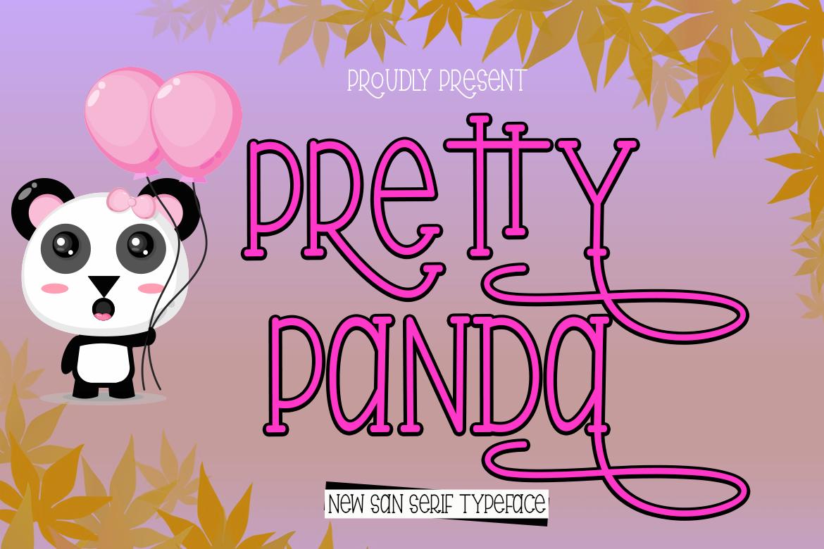 Pretty Panda Font