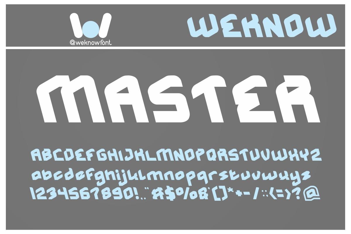 Master Font