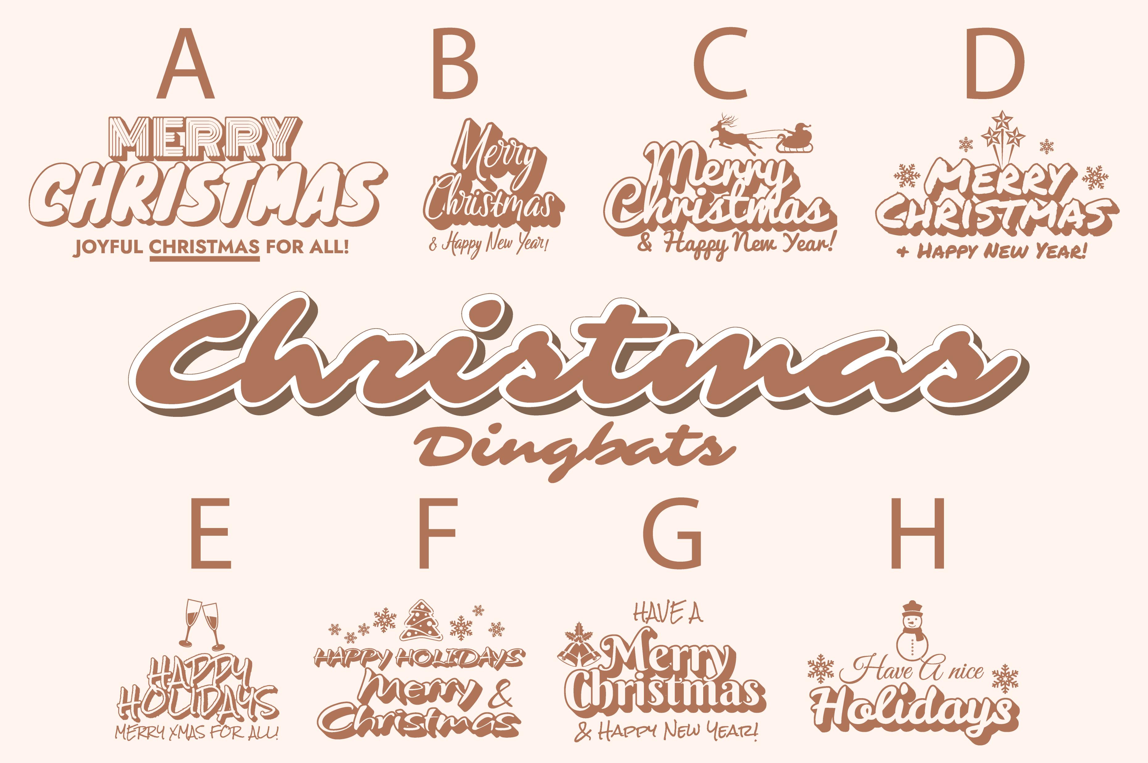 Christmas Font