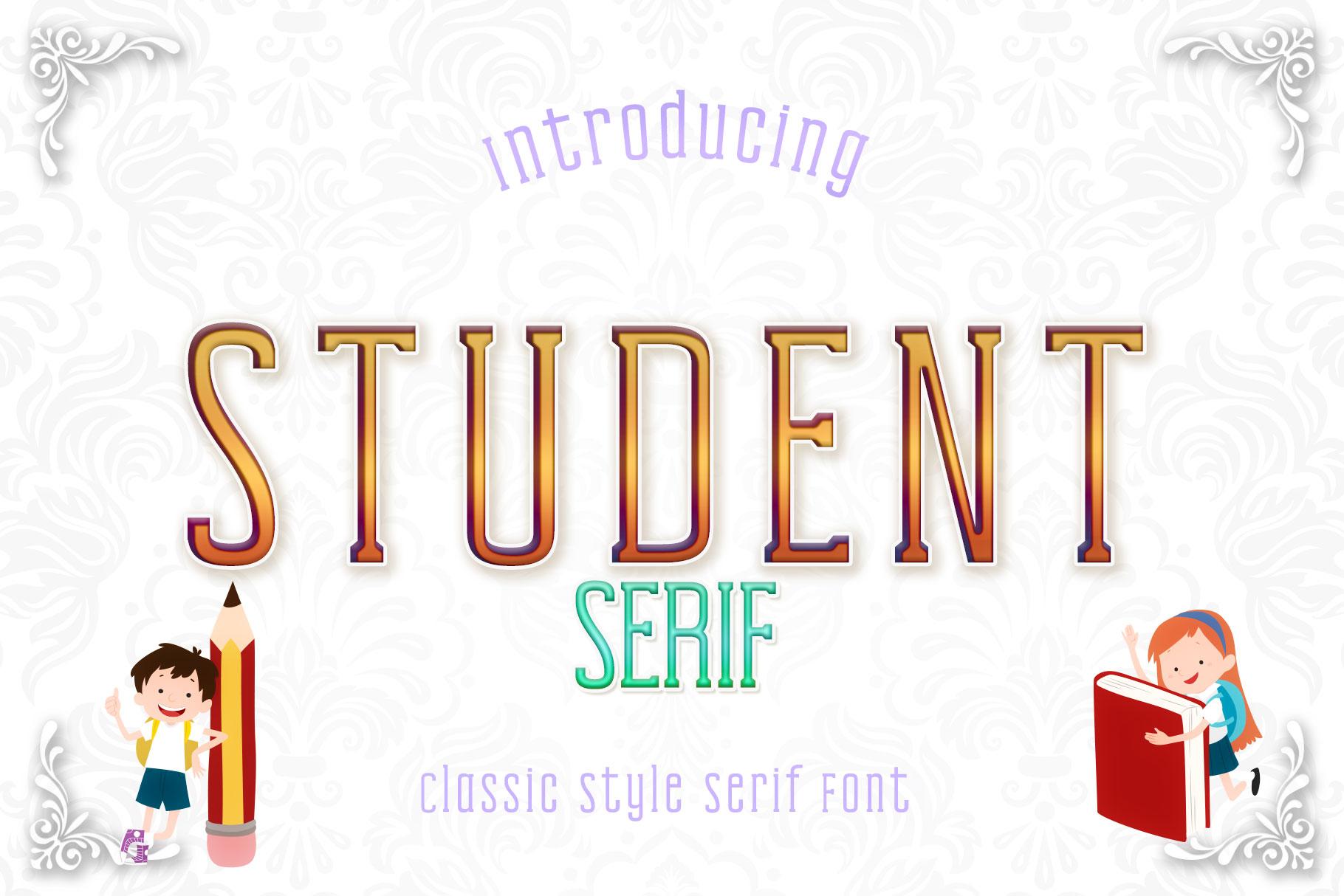 Student Font