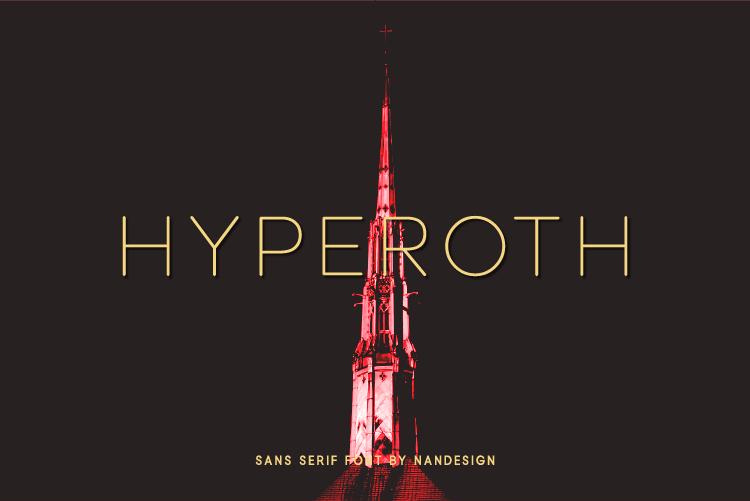 Hyperoth Font