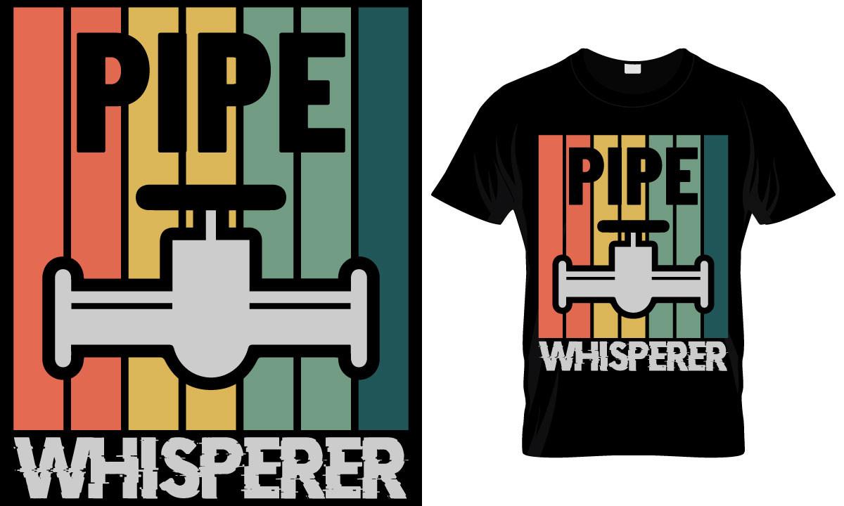 Plumber T Shirt Design Template