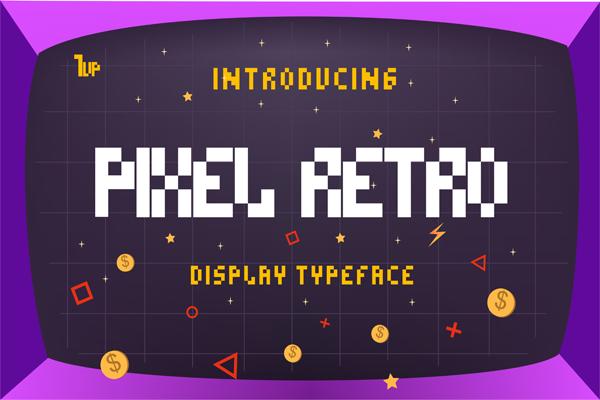 Pixel Retro Font