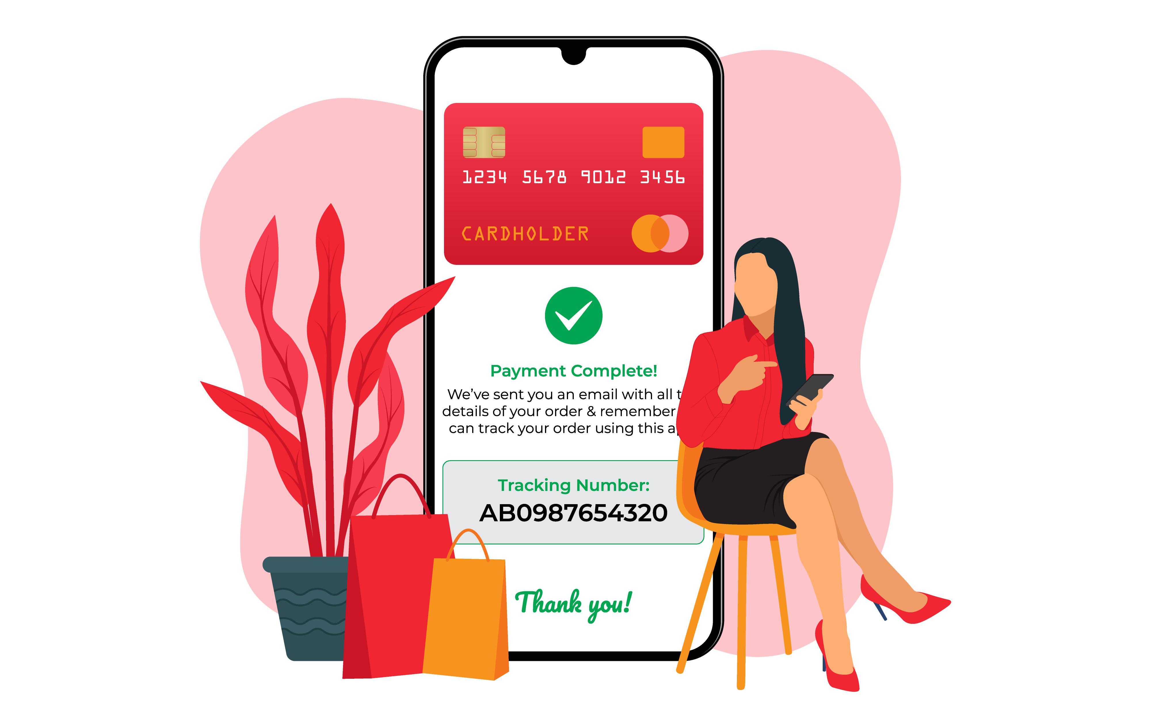 Online Shopping Concept Illustration