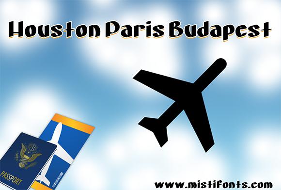 Houston Paris Budapest Font