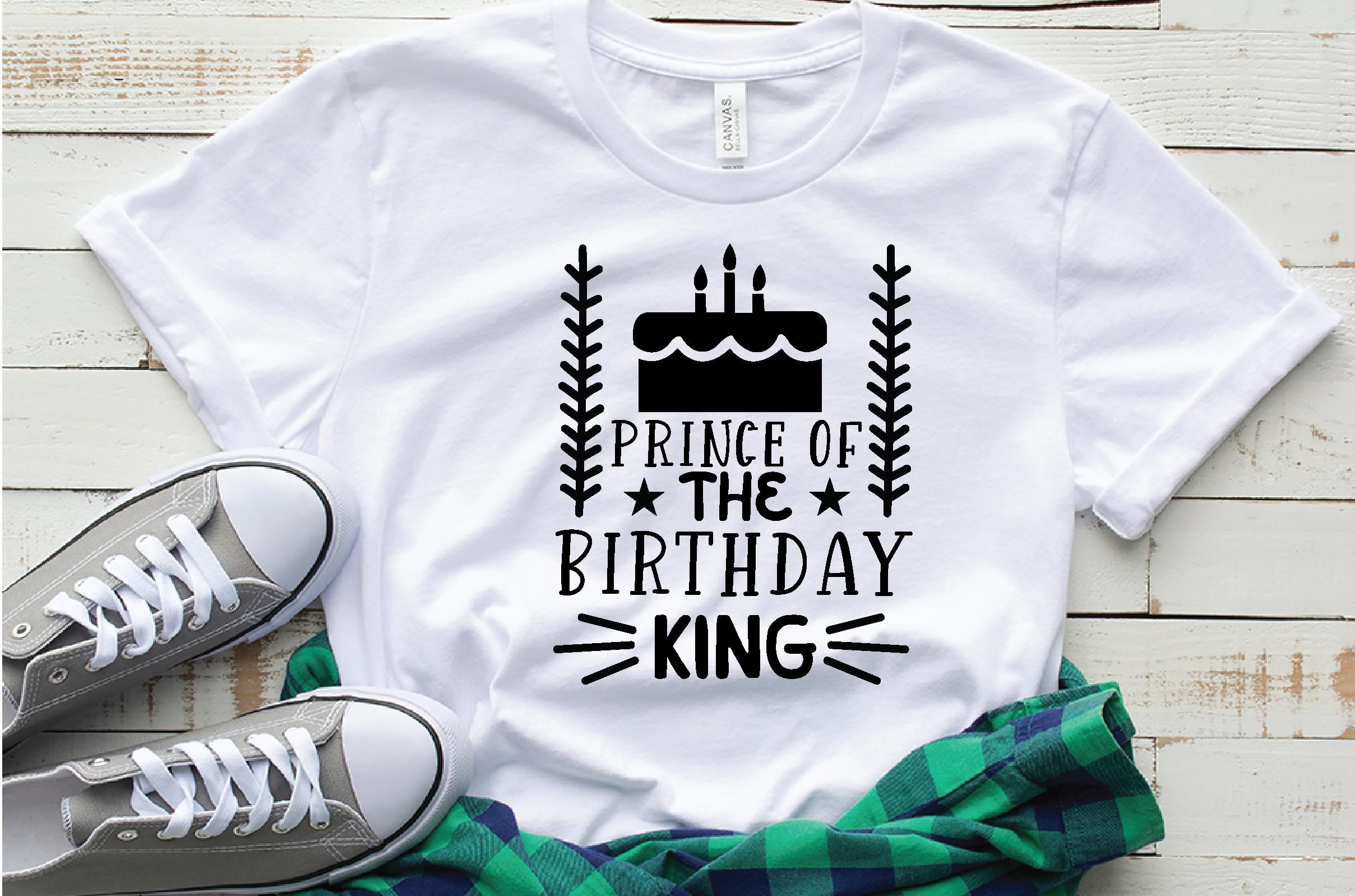 Prince of the Birthday King SVG