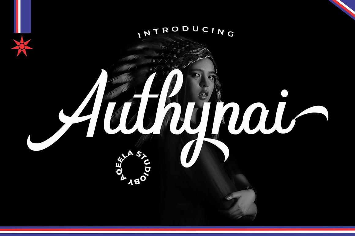 Authynai Font