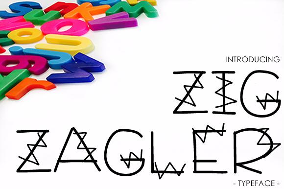Zig Zagler Font