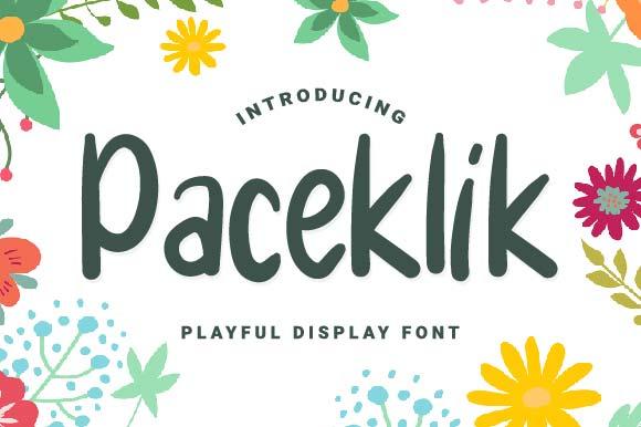 Paceklik Font