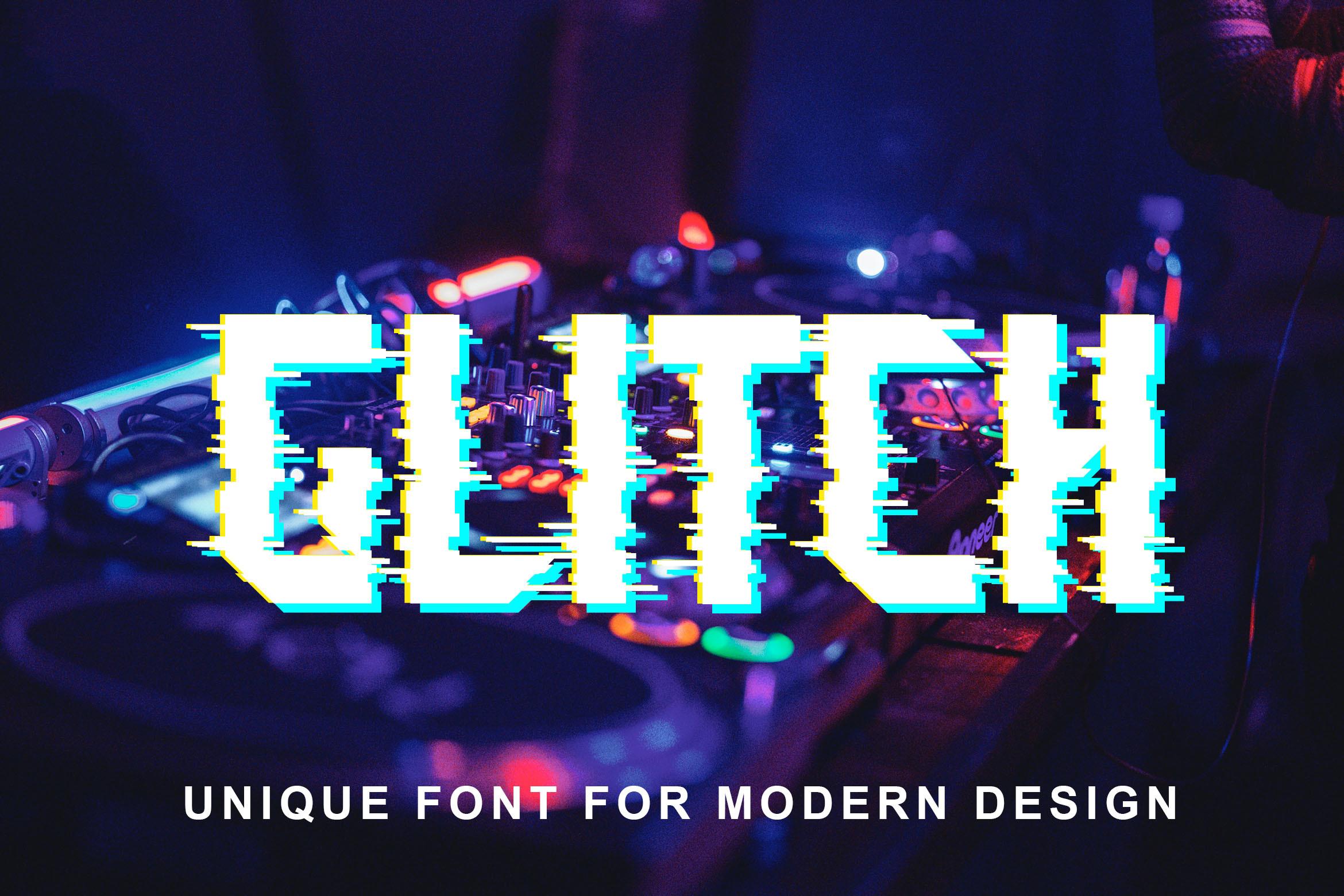 Glitch Font