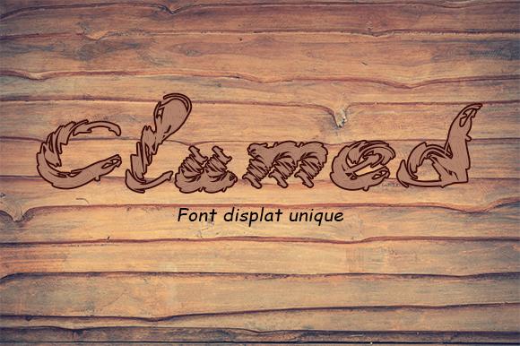 Clumed Font