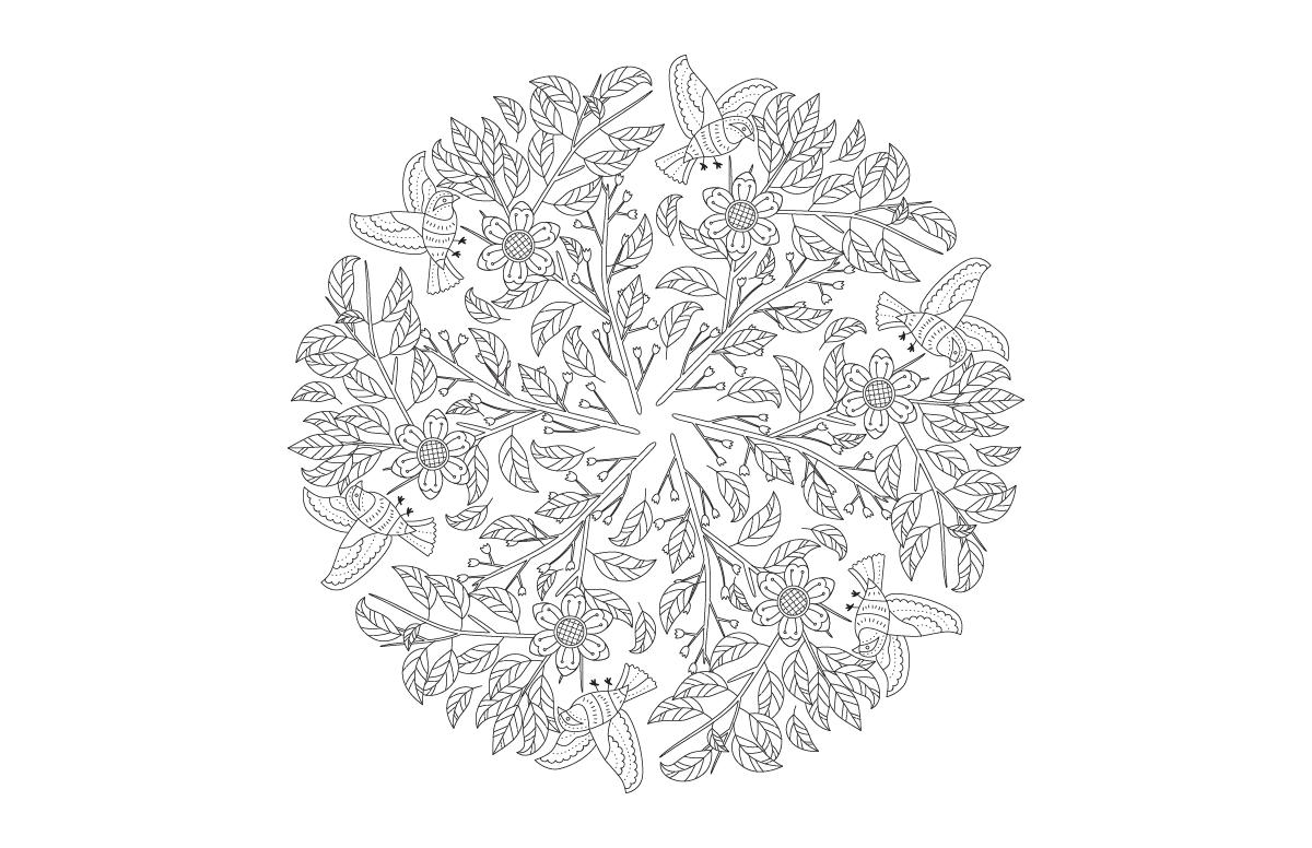 Jungle Coloring Page