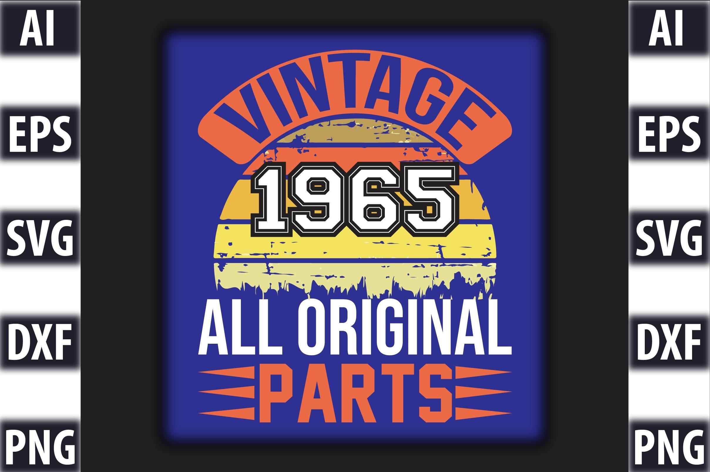 Vintage 1965 All Original Parts
