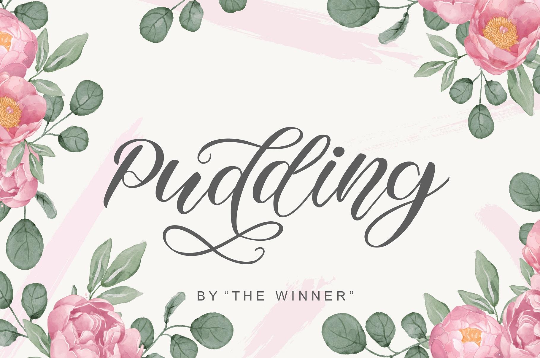 Pudding Font