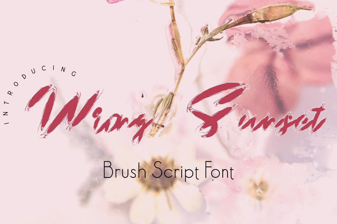 Wrong Sunset Font