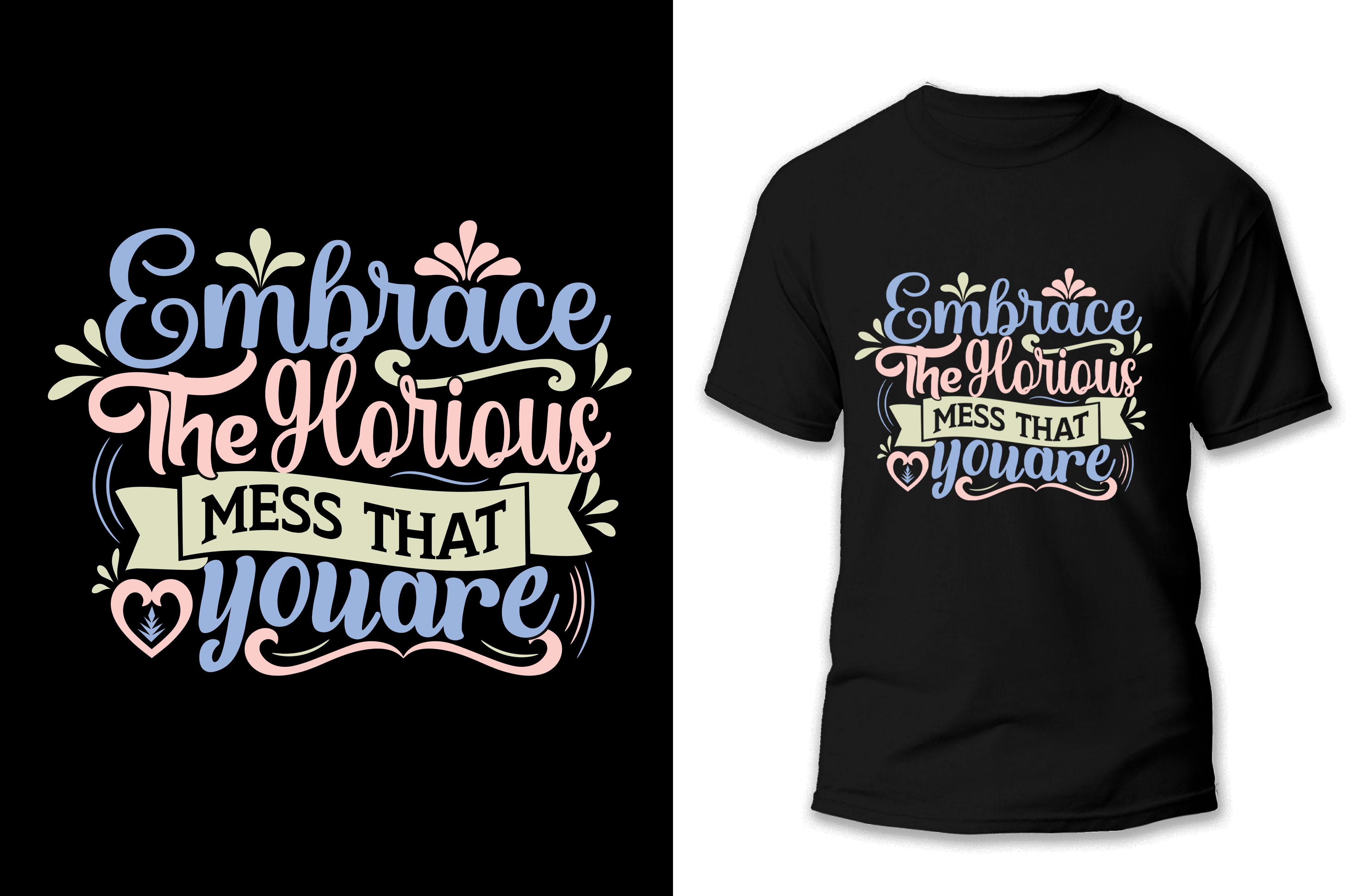 Typography T-shirt Design Graphic