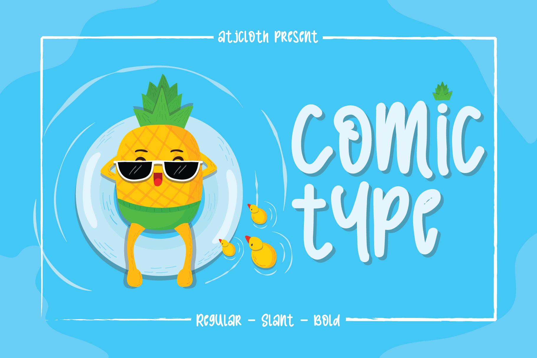 Comic Type Font