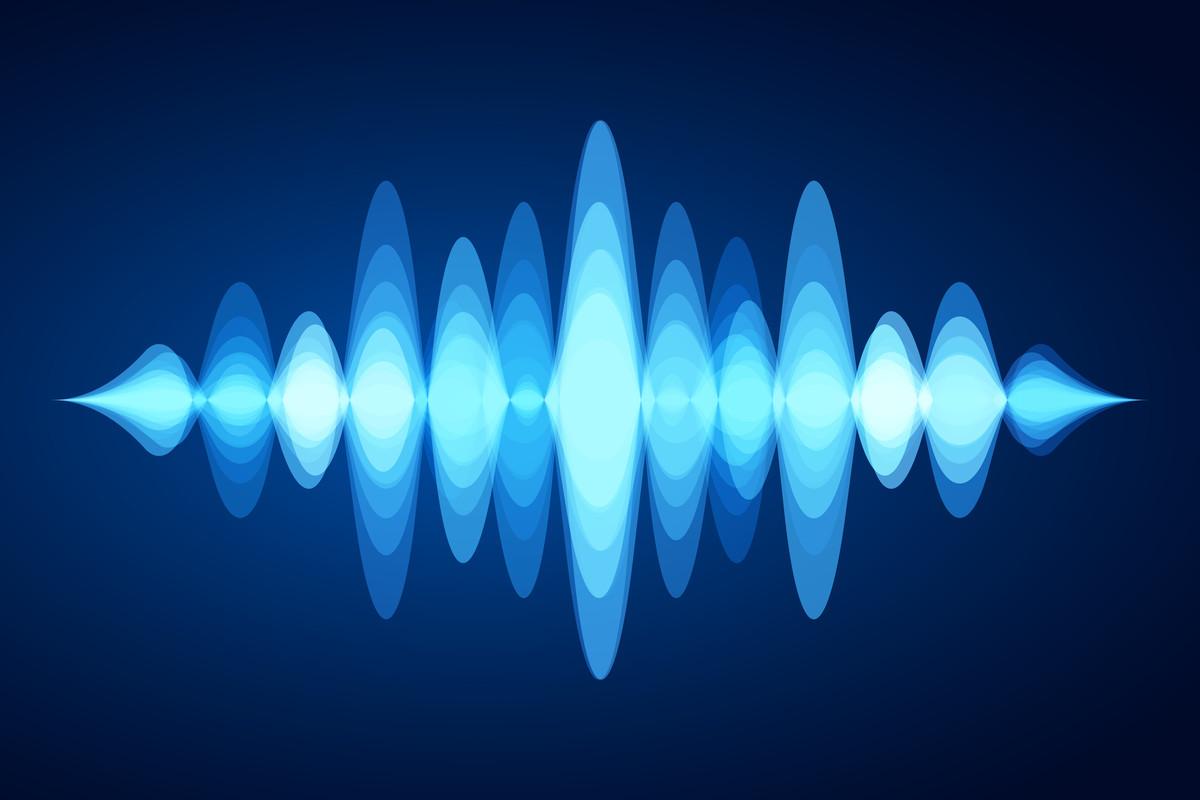 Abstract Sound Wave