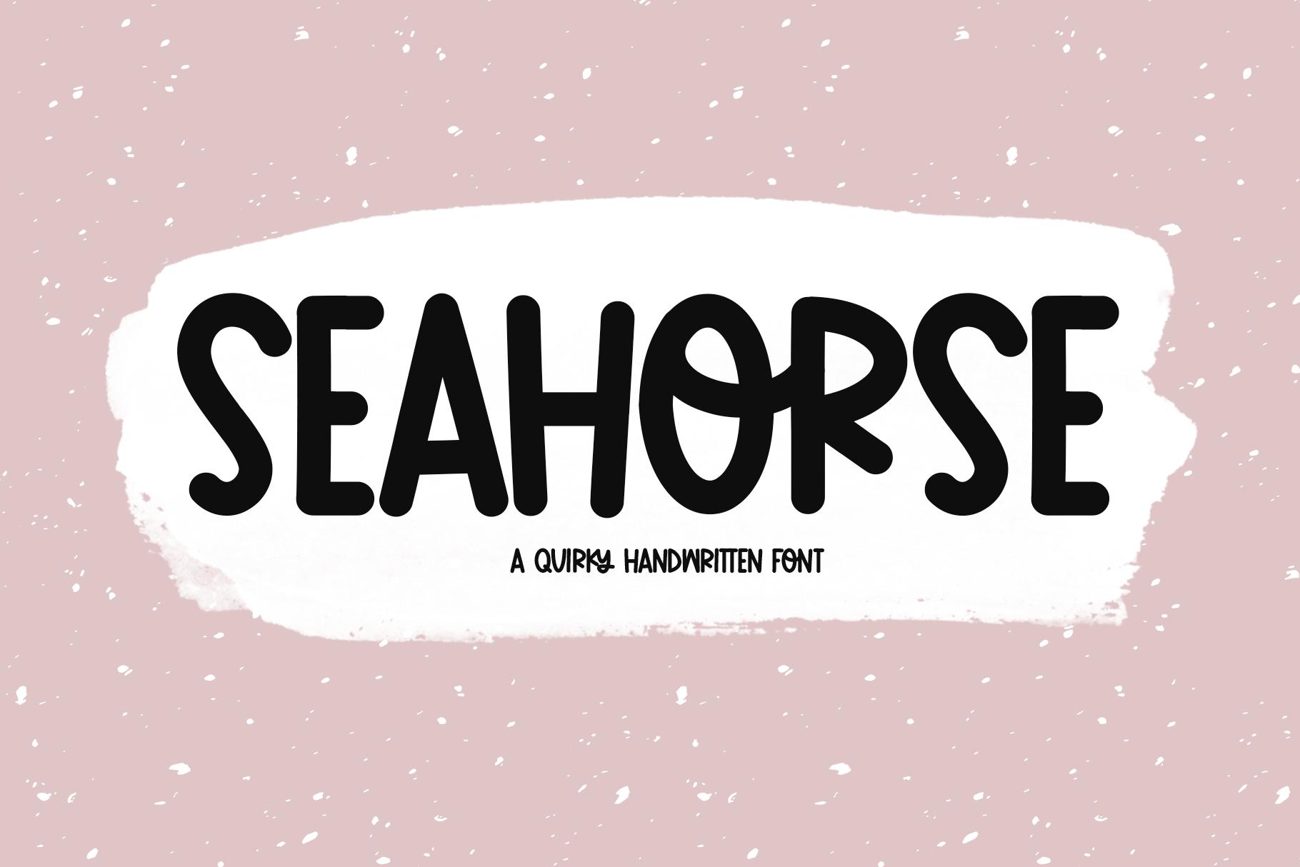 Seahorse Font