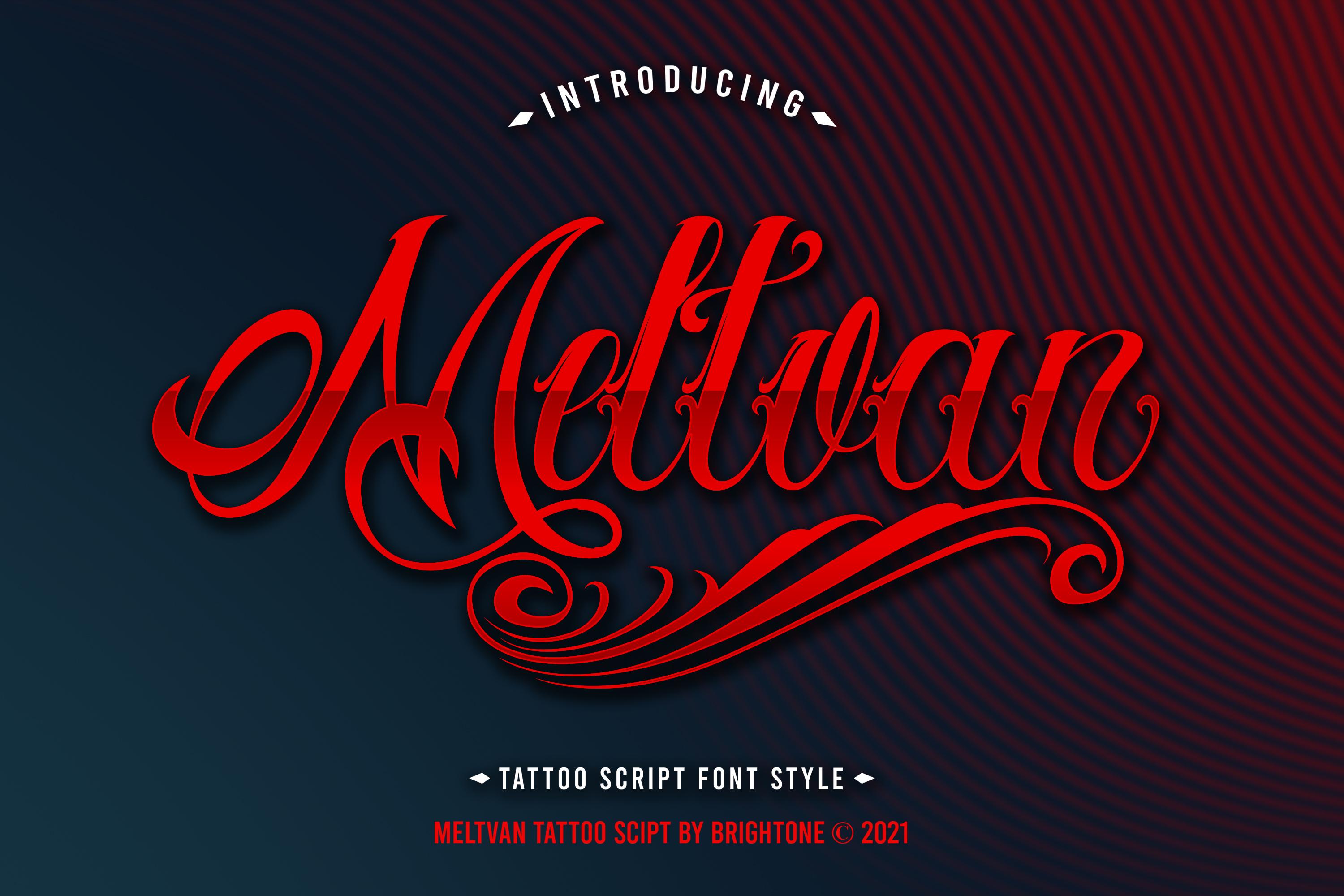 Meltvan Font