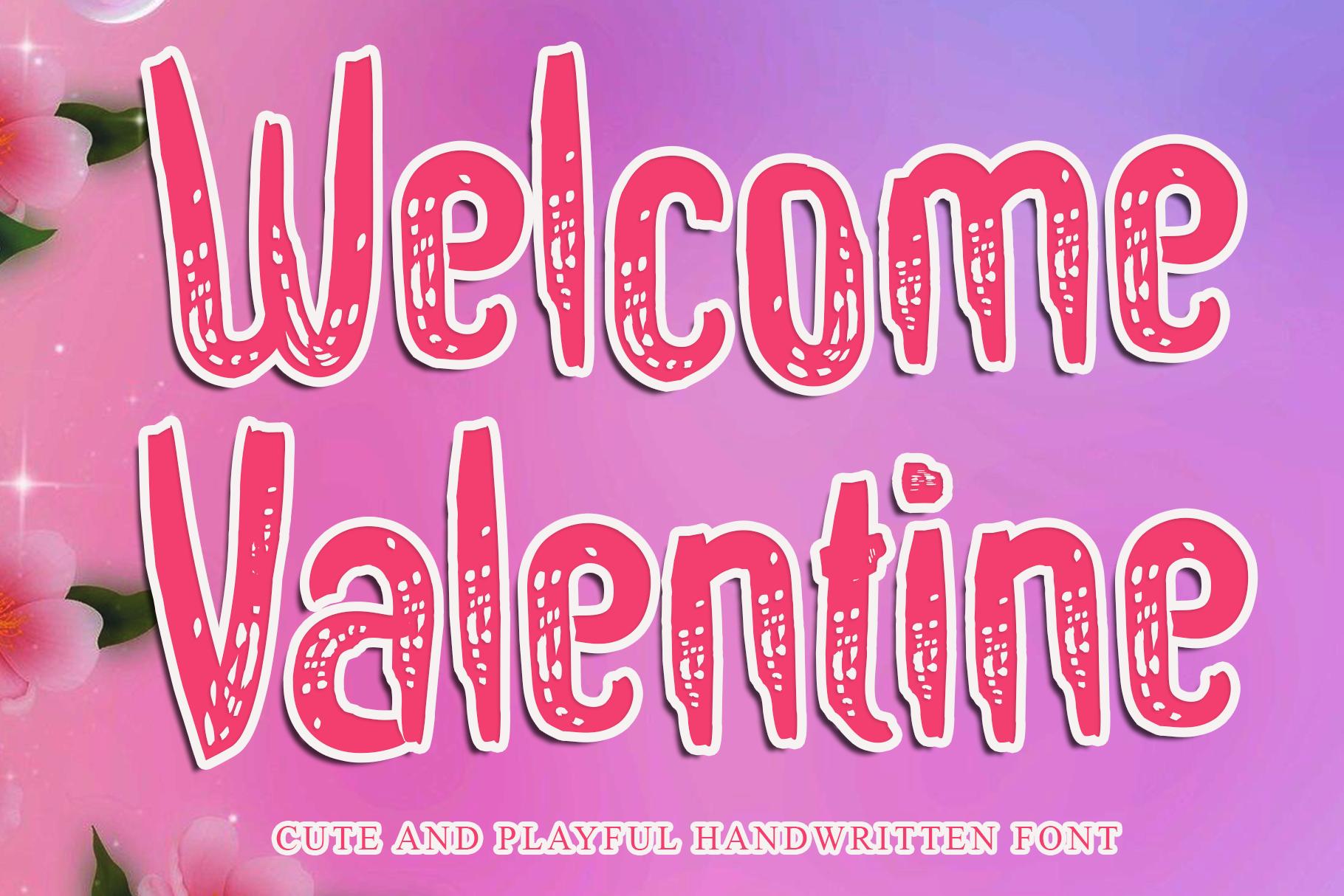 Welcome Valentine Font