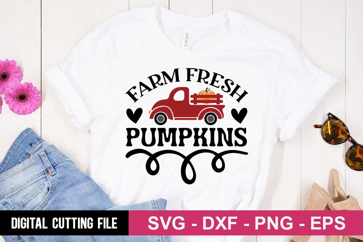 Farm Fresh Pumpkins SVG