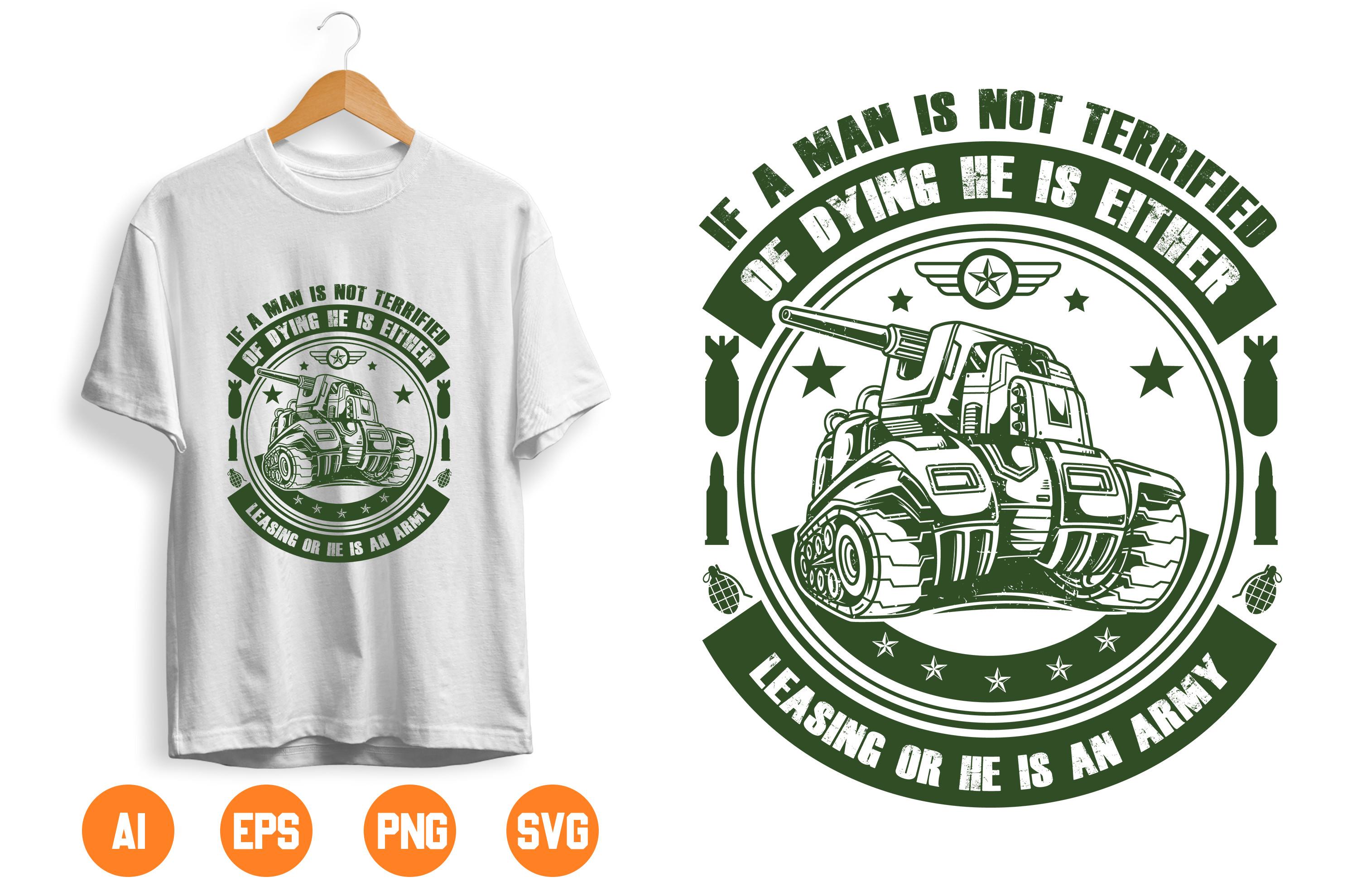 USA Army T-shirt Design 54