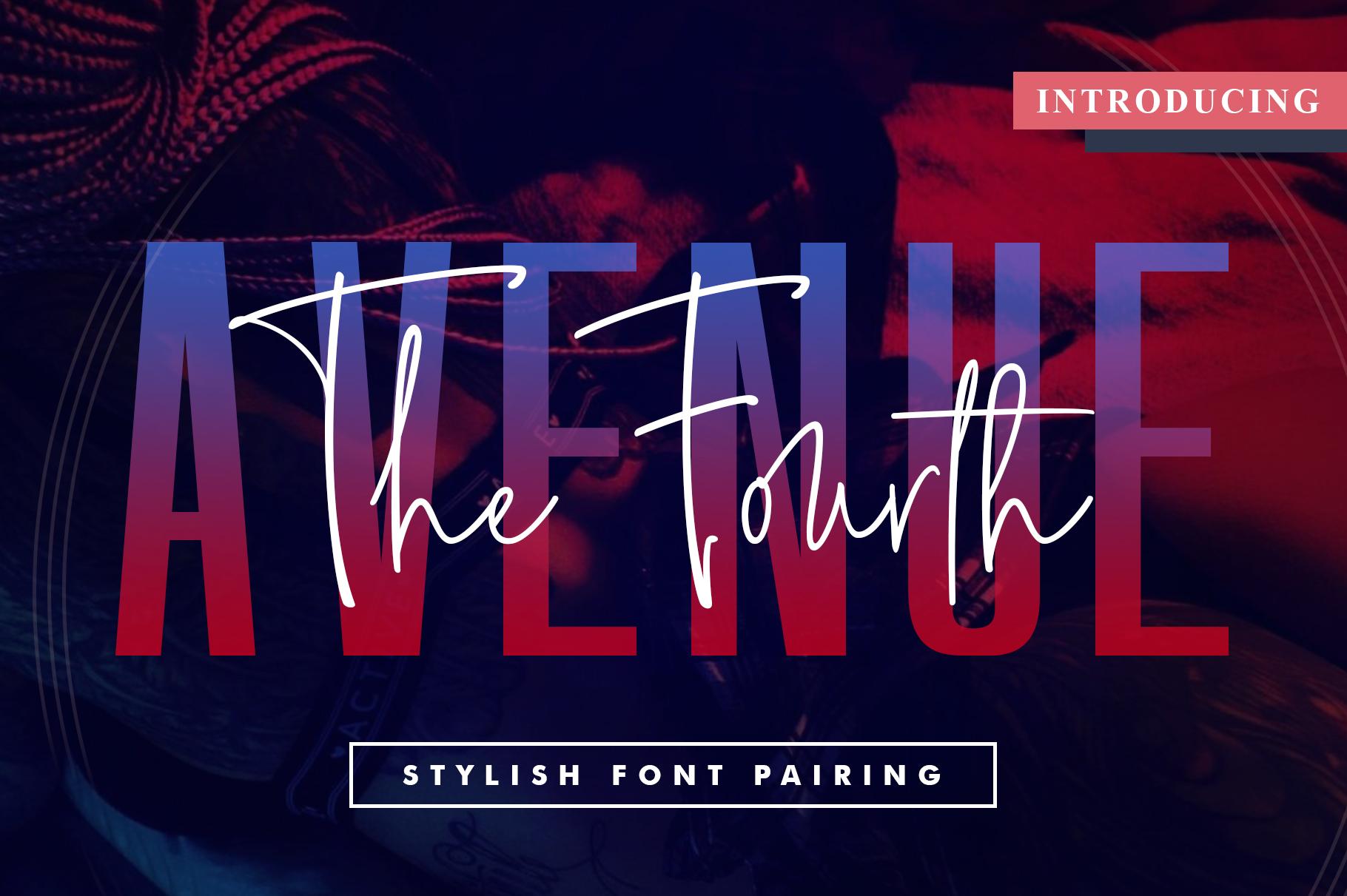 The Fourth Avenue Font