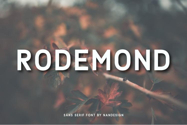 Rodemond Font