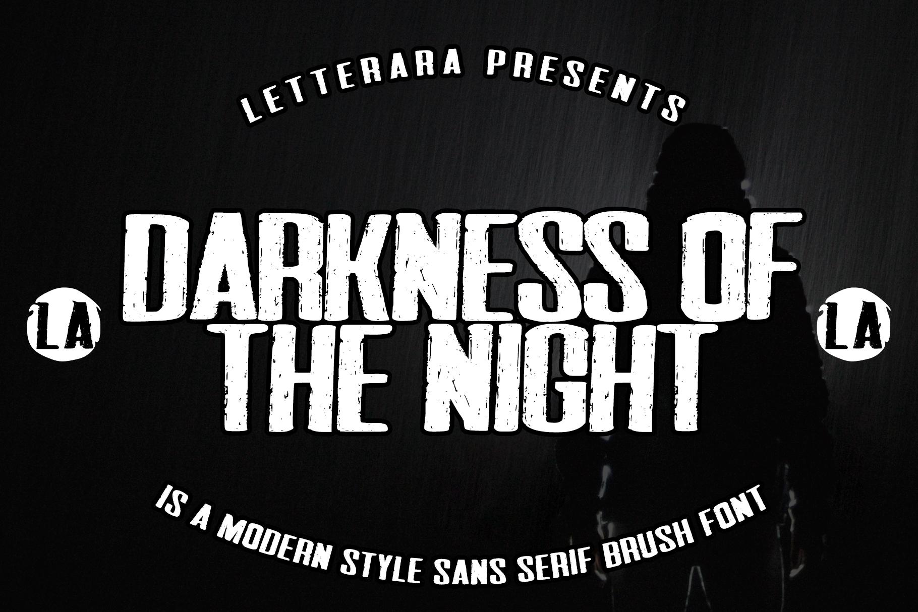 Darkness of the Night Font