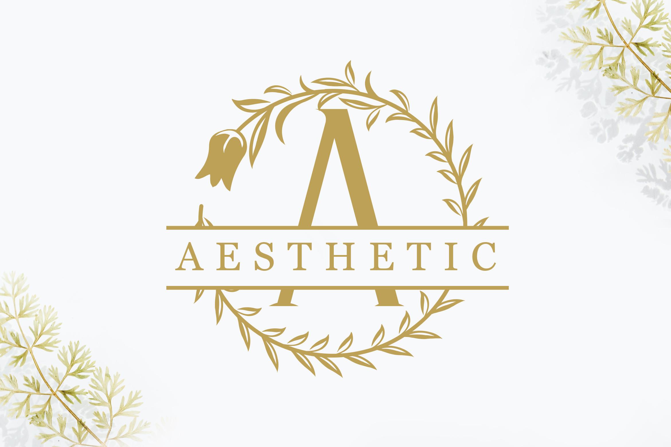 Aesthetic Monogram Font