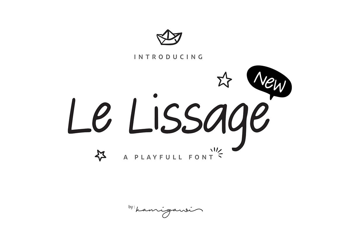Le Lissage Font