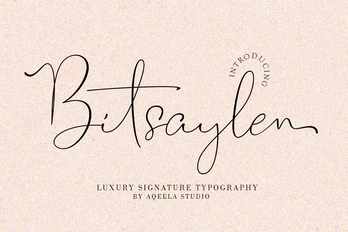 Bitsaylen Font
