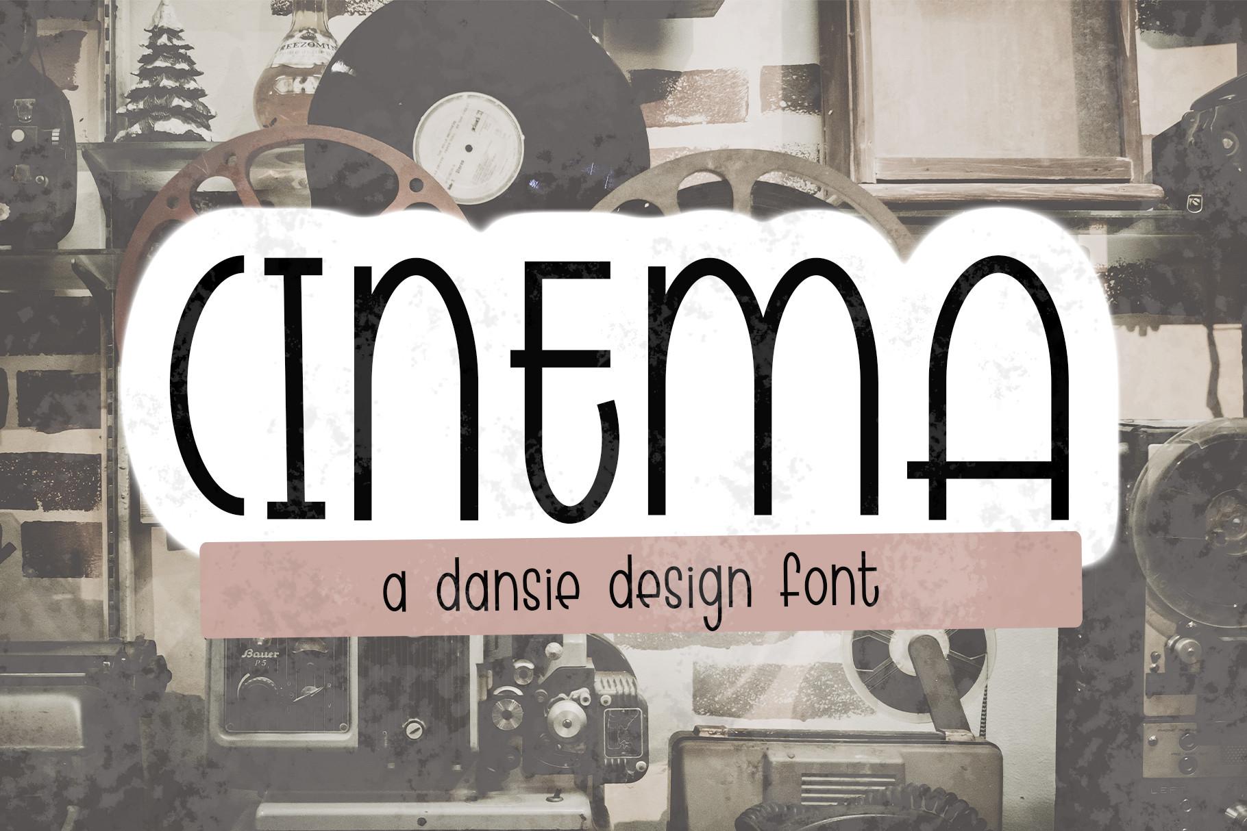 Cinema Font
