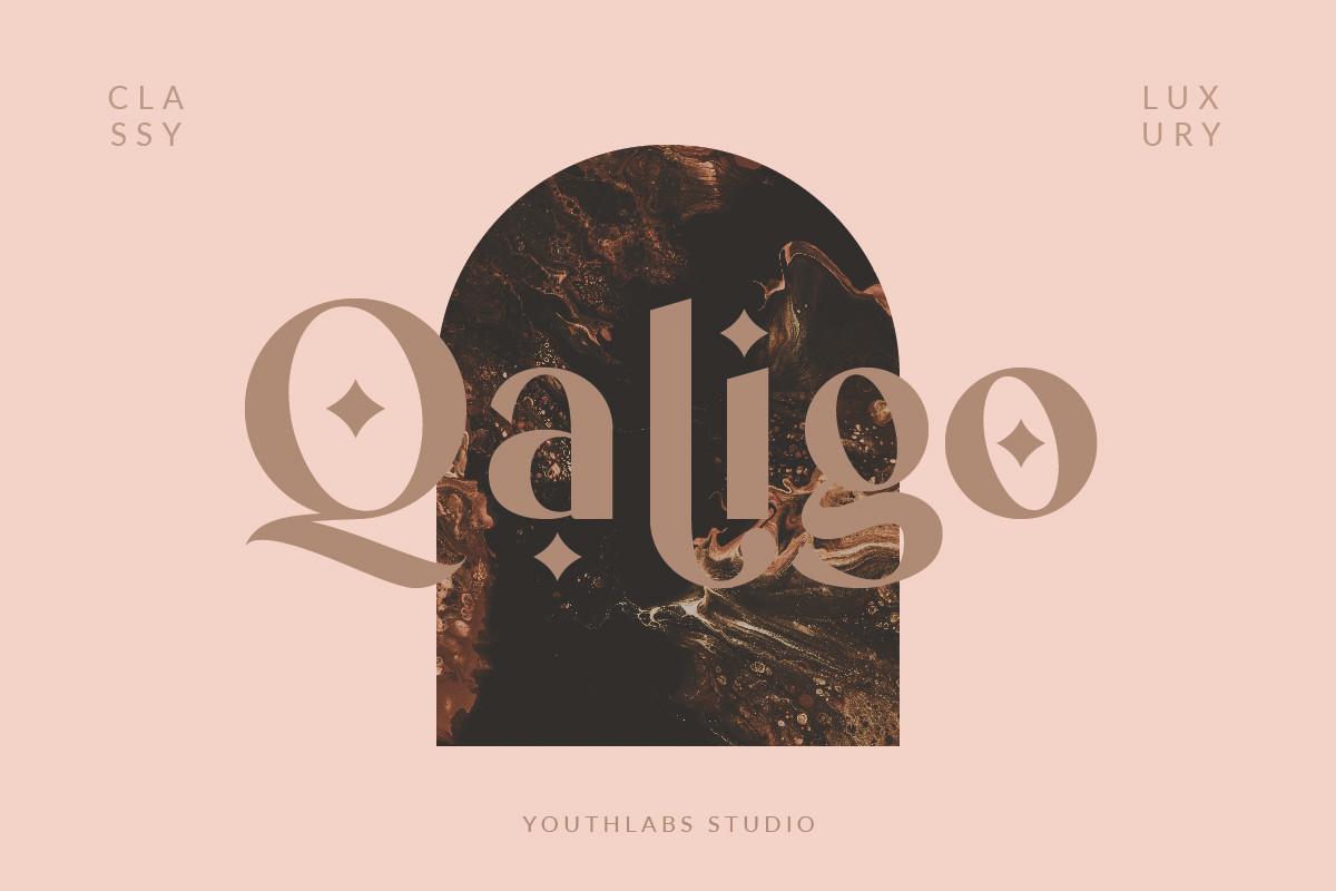 Qaligo Font