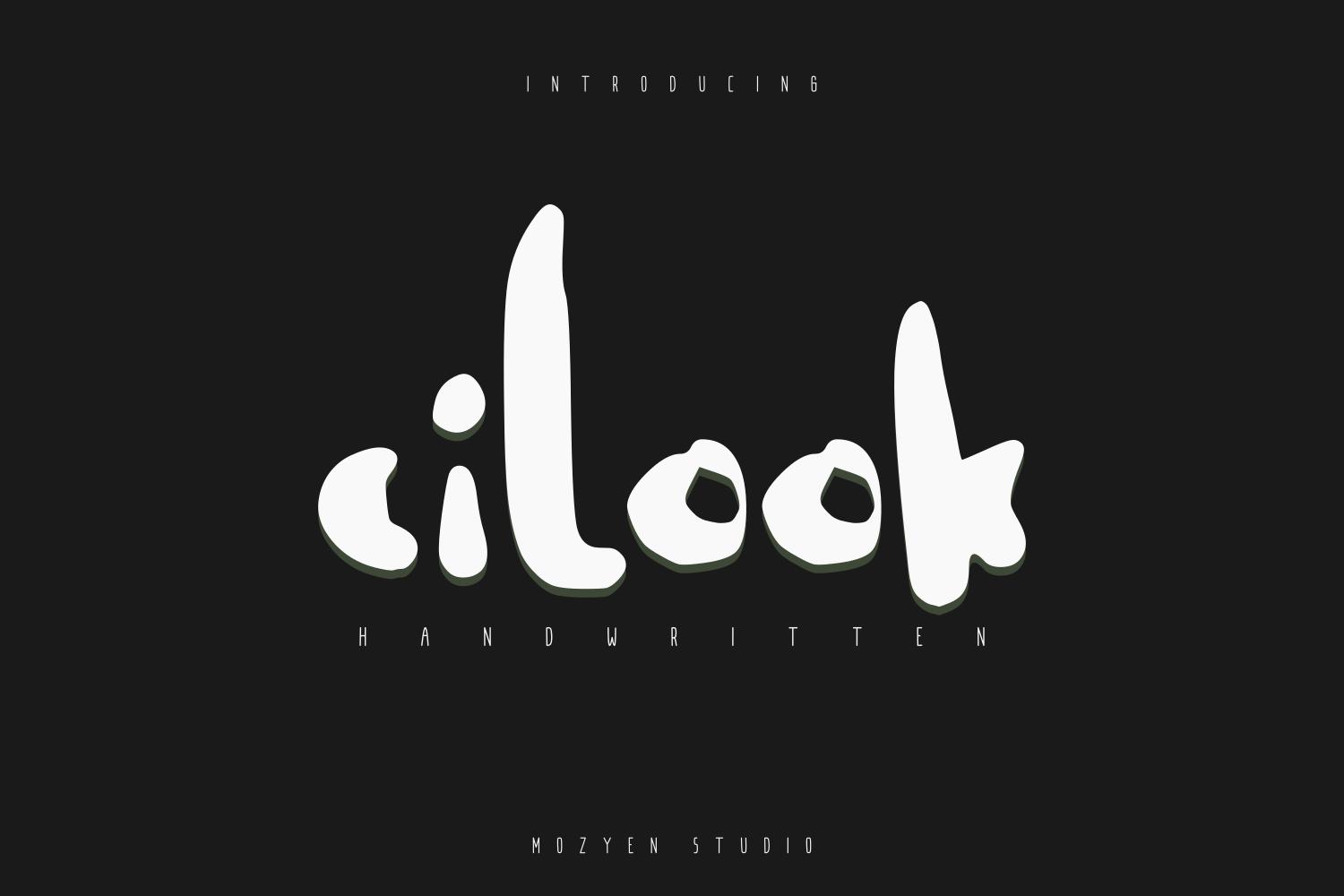Cilook Font