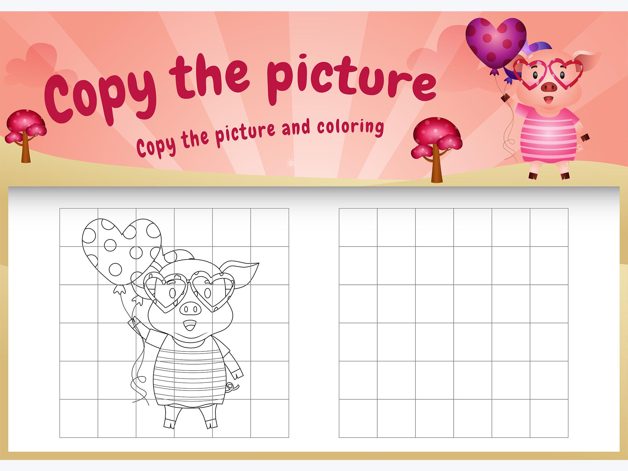 A Pig Valentine - Copy the Picture