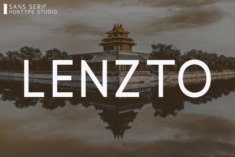 Lenzto Font