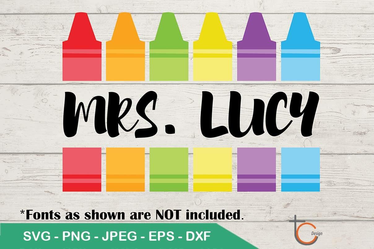 Crayon Split Monogram