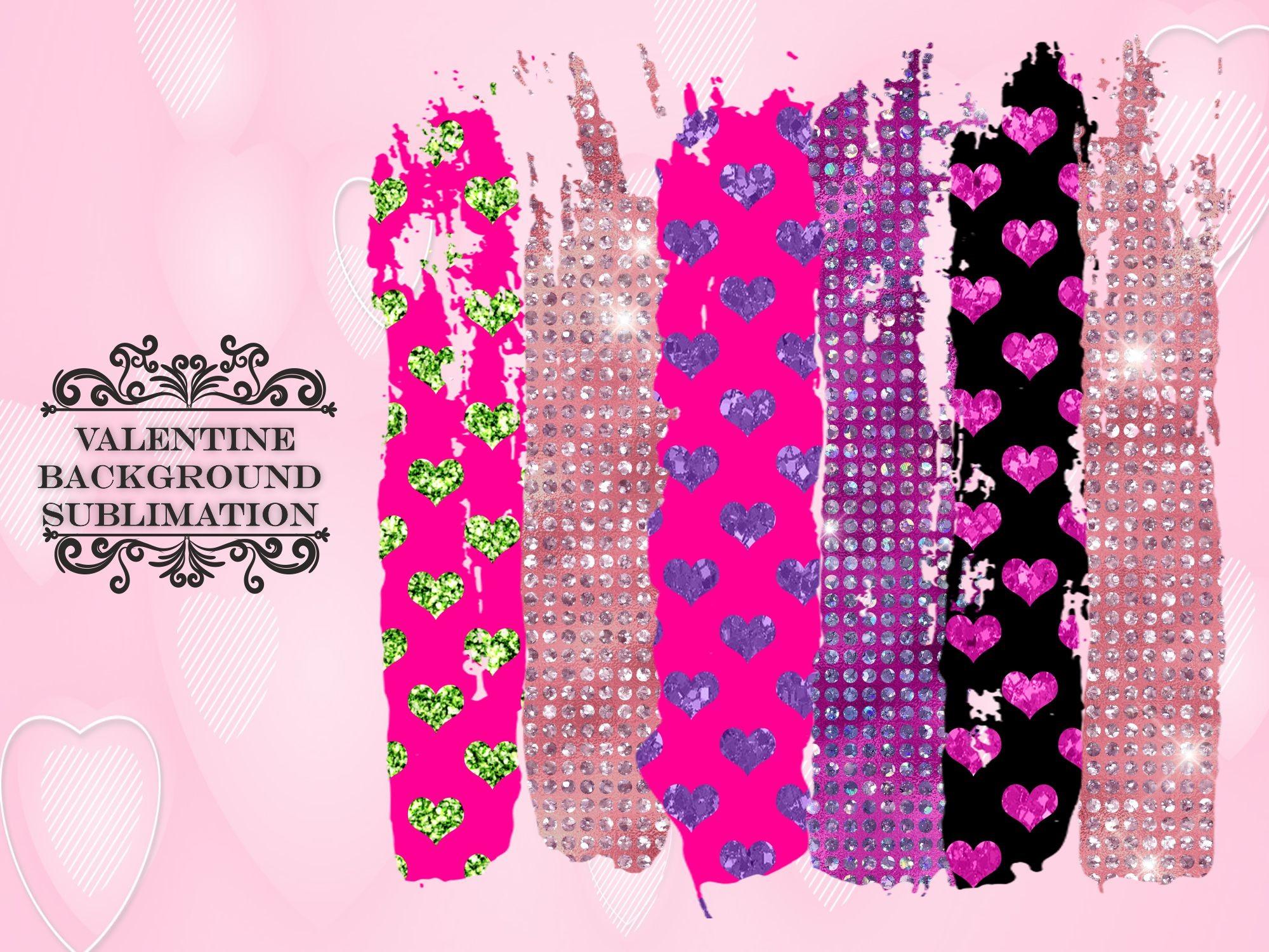 Valentine Background Sublimation