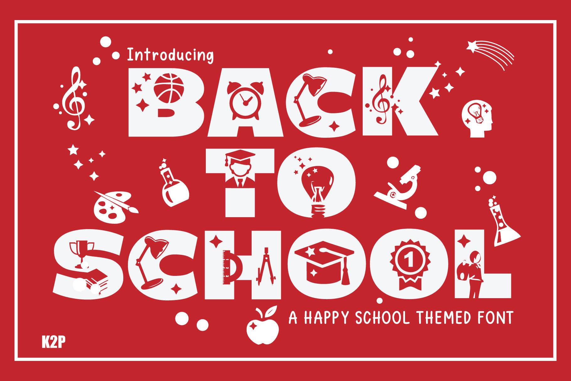 Back to School Font