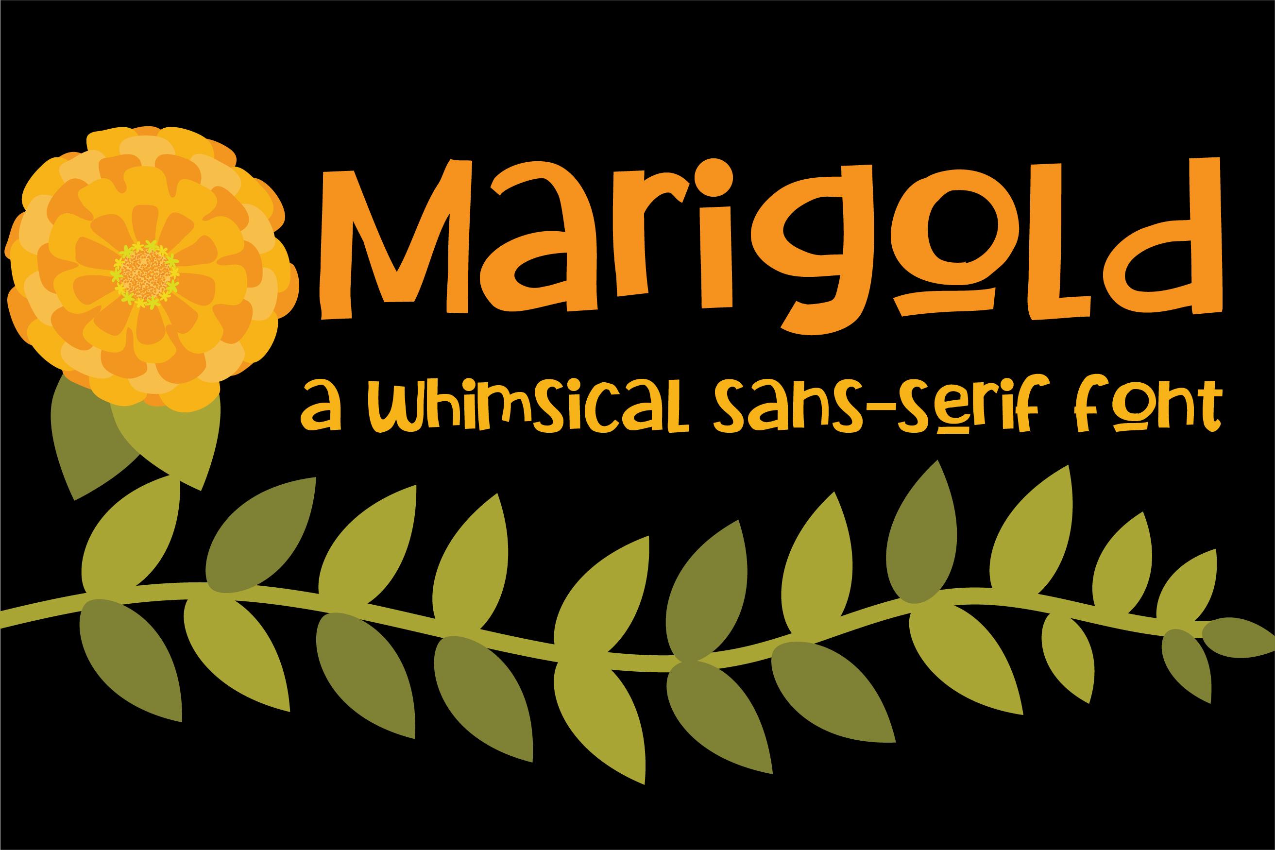 Marigold Font