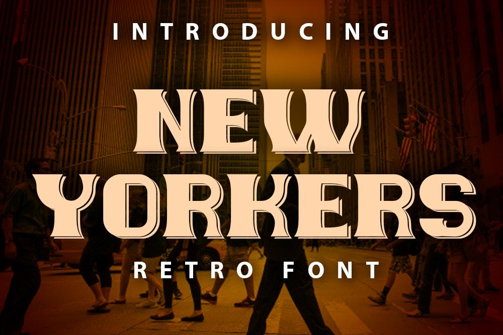 New Yorkers Font