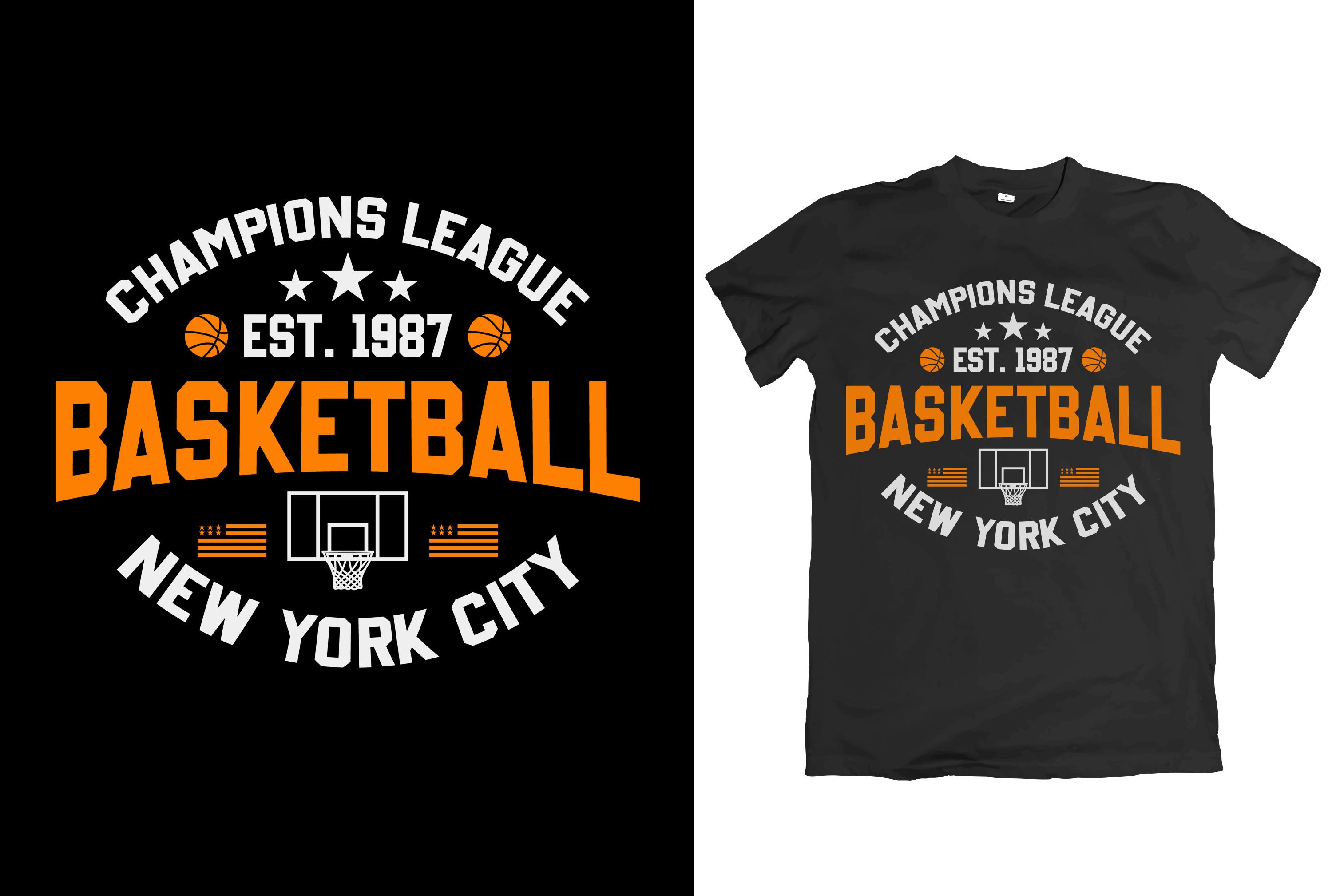 Champions League Est.1987 Basketball New York City.